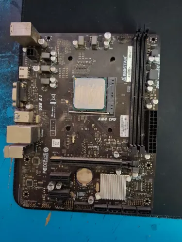 Ryzen R5 5500 + placa mãe am4 a320 + fonte xpg probe 500w bronze