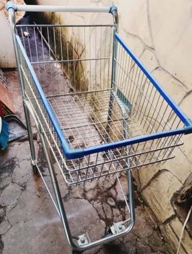 (ENTREGO SEM TAXA) CARRINHO DE SUPERMERCADO.