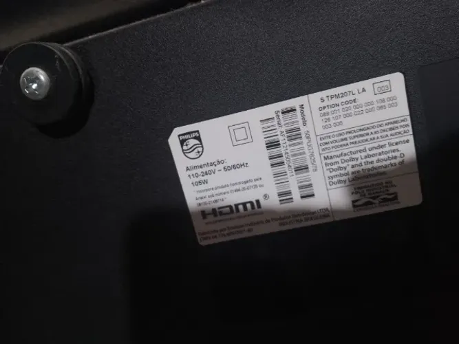 Smart TV Philips 50 ": Oportunidade para aproveitamento de peças e conserto