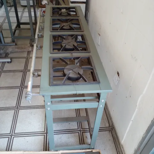 Fogao Industrial 4 bocas modelo Palito