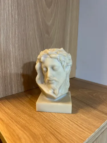 Escultura Jesus Cristo em resina 10 cm
