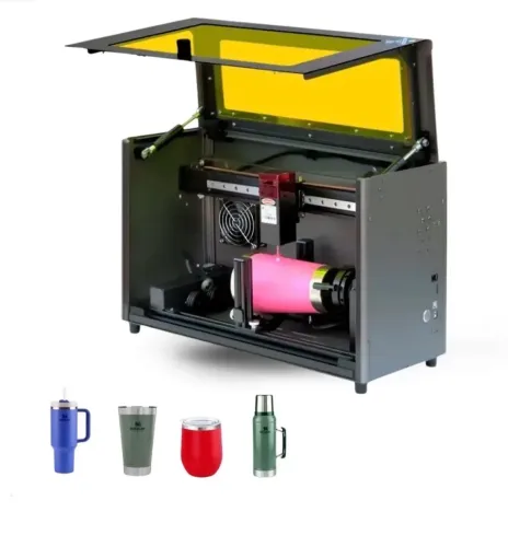 Gravadora a laser E10 base giratória
