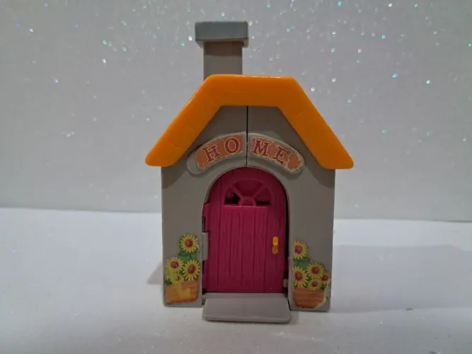 Playset casinha miniatura Jungle in My Pocket vintage anos 2000