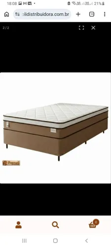 Cama Smart TEMOS R$ 380,00 CAMA casal tambem