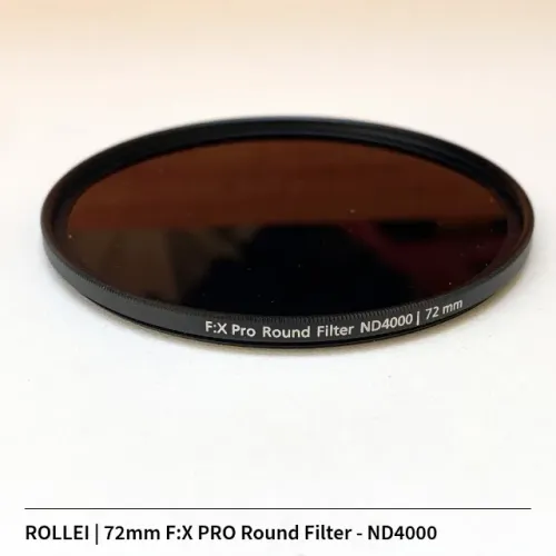 Filtro 72mm ND4000 - ROLLEI F-X PRO Round Filter