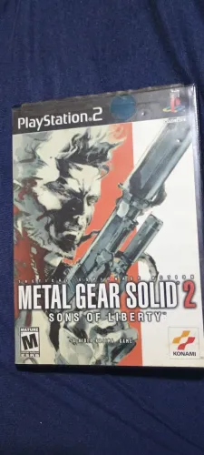 METAL GEAR SOLID 2 PS2 ORIGINAL!