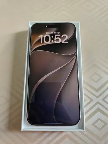 iPhone 17 Pro Max 256GB Branco Completo, parcelo em até 9 vezes sem juros!!!