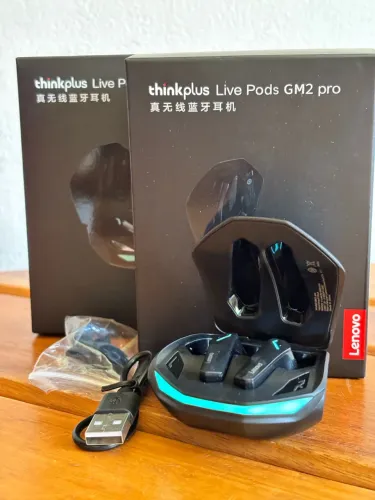 Fone Bluetooth Lenovo gm2 pro