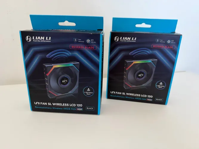 Fans Lian Li SL LCD Reverse