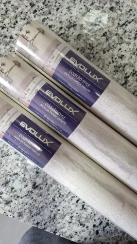 3 rolos papel parede vinilico
