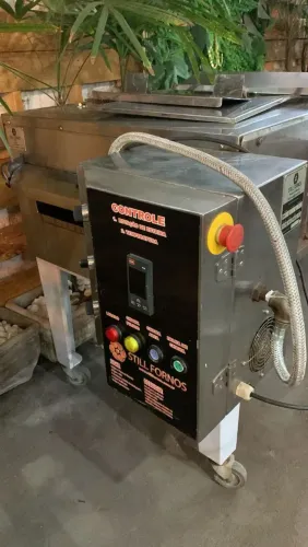 Forno    pizza   esteira  40cm <br>Automatico  rotacao E 2  lados   a  gas  marca  stil