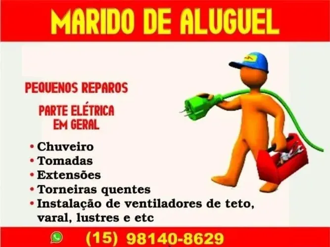 MARIDO DE ALUGUEL PROFISSIONAL SOROCABA E VOTORANTIM