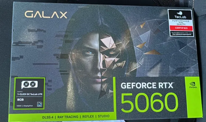 RTX 5060 - LACRADA COM NF GALAX