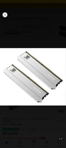 Vende-se memorias ram DDR4 Asgard