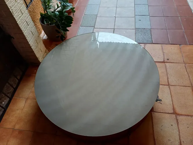 MESA DE CENTRO DE ESPELHO