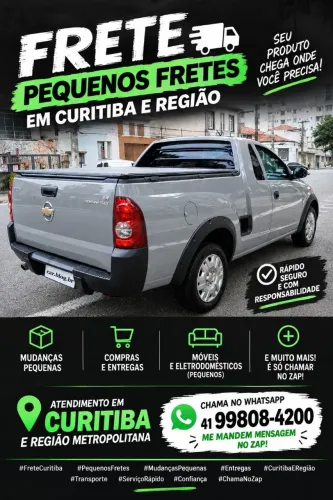 PEQUENOS FRETES CURITIBA | PEQUENAS ENTREGAS EM CURITIBA