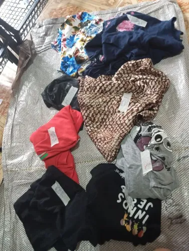 Peças de roupas selecionadas 