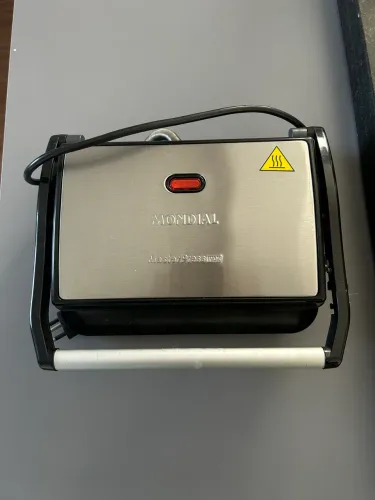 Grill Mondial, Master Press Inox, 110v, 1000w