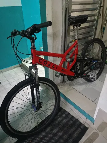 Bicicleta aro 26 Colli Câmbio e Pedivela Shimano 