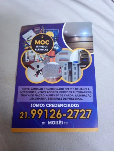 Eletricista e instalação de ar condicionado