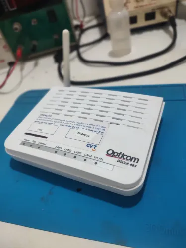 Roteador GTV Opticom DSLink 485 (Leia a descrição!!!)