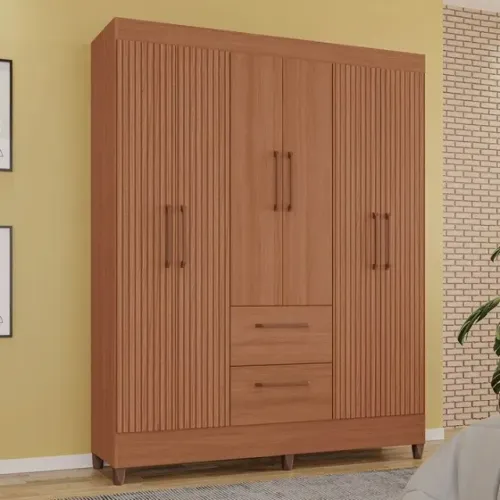 Renove Seu Ambiente com o Guarda-Roupa Casal 100% MDF e Condições Imperdíveis