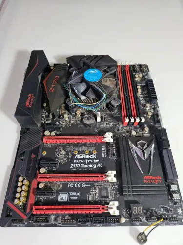 Intel I7-7700k + de brinde a Fatality Z170 Gaming k6