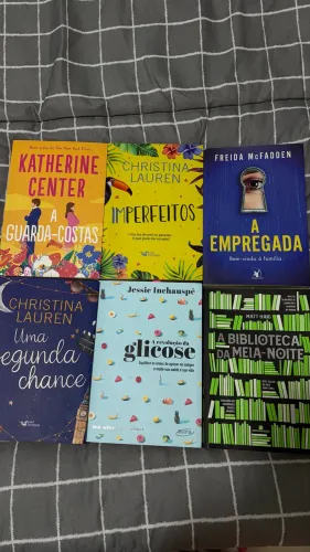 6 livros por R$ 50 - A empregada, A guarda costas - Imperfeitos