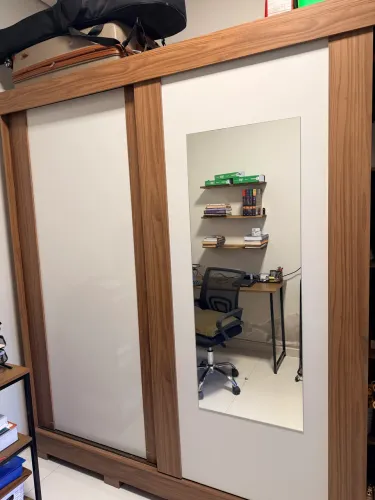 Guarda-roupa 100% MDF
