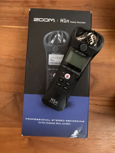 gravador profissional zoom H1n
