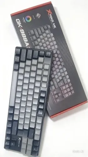 TECLADO MECÂNICO E MOUSE GAMER