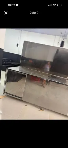 Balcão de inox