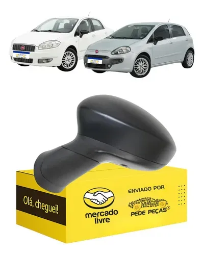 Retrovisor Fiat Linea Punto 2008 2009 10 A 2017 Elétrico Le