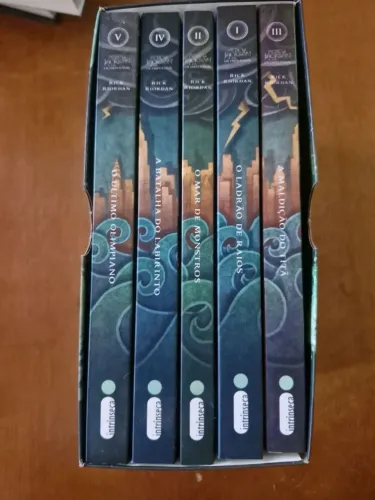 Percy Jackson e os Olimpíadas Box