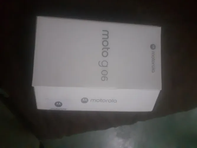 Somente a caixa MOTO G 06 128GB