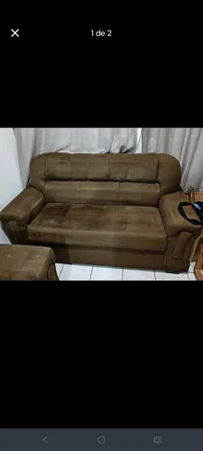 CONJUNTO DE SOFÁS 2 E 3 LUGARES