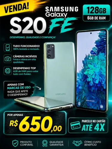SAMSUNG S20 FE 128gb 6gb Ram