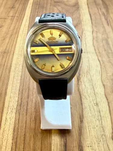 Relógio Orient Vintage Textura Listra - 1970
