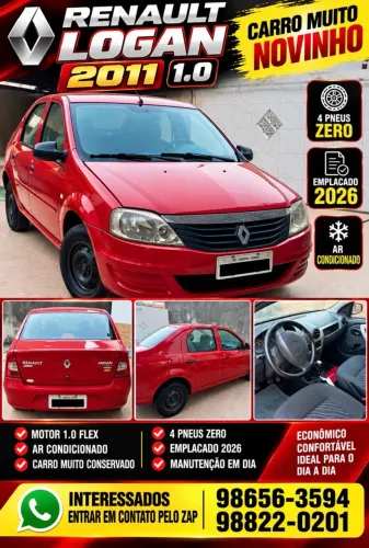 Renault Logan Authentique Hi-flex 1.0 16V 4P 2011