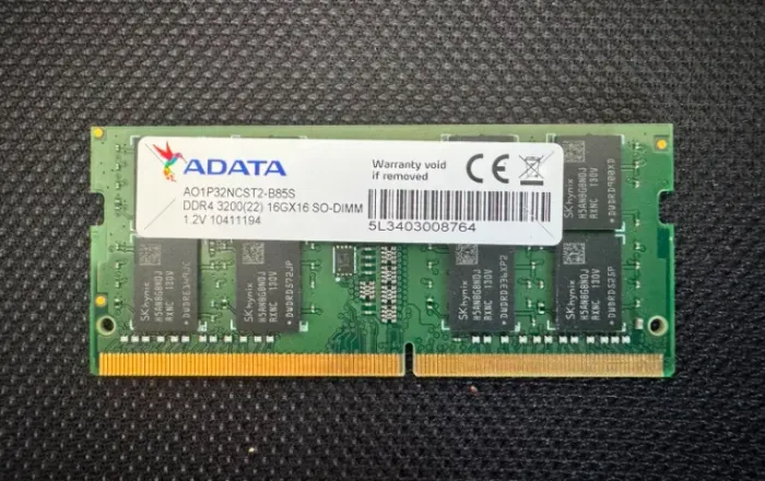 Memória para Notebook ADATA 16GB DDR4 3200MHz