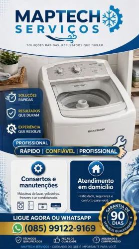 Eusebio manutenção em máquina de lavar