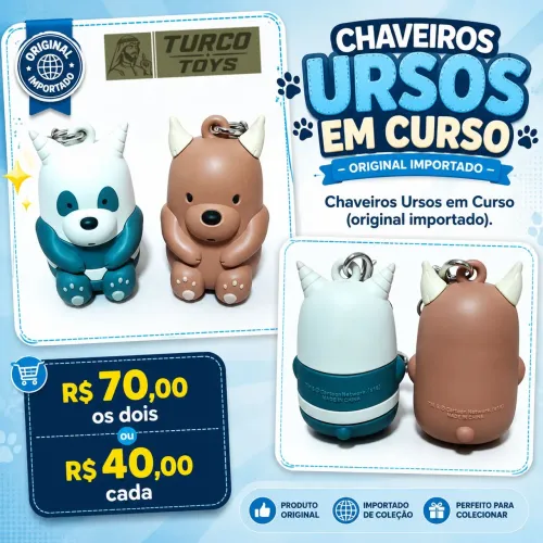 URSOS SEM CURSO (IMPORTADO) ORIGINAL 