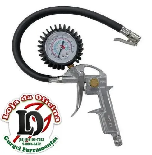 Calibrador de Pneus Pneumático - PDR-PRO220