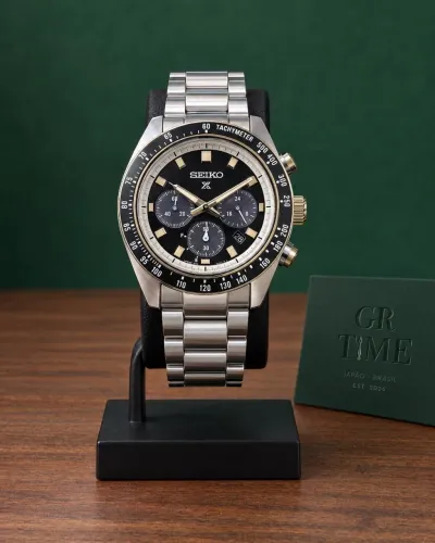 Seiko Prospex Speedtimer SSC941P1 Cronógrafo Solar Novo Full Set