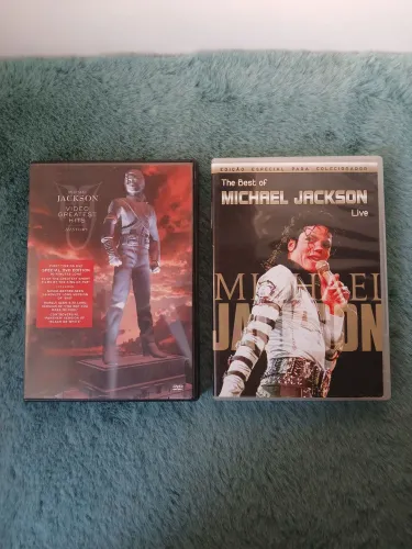 DVDs Michael Jackson: HIStory Greatest Hits + The Best Of Live (