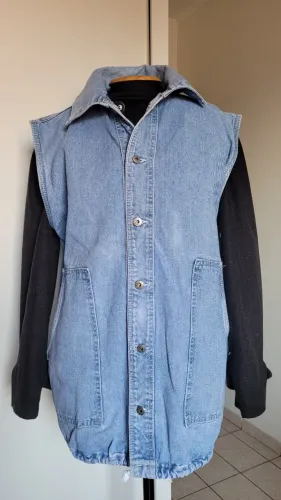 Maxi Colete Jeans Vintage, Veste G, Condições 9/10