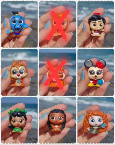 Doorables Disney Escolha 4 personagens