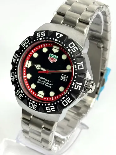Relógio TAG Heuer Formula 1 Solargraph ? Preto e Vermelho | Swiss Made