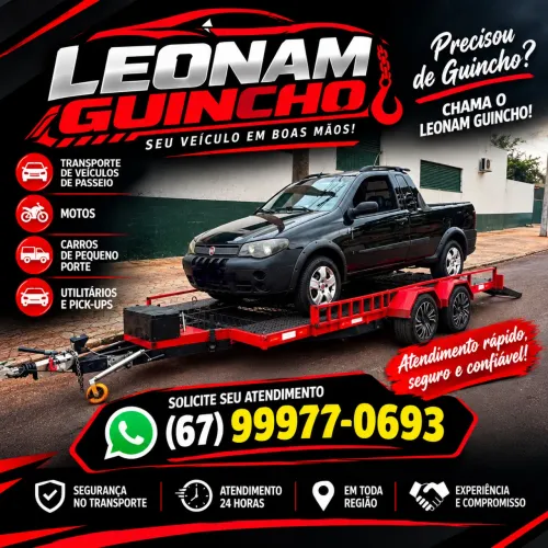 ? PRECISOU DE GUINCHO? CHAME A LEONAM GUINCHO! ?