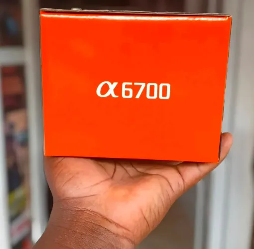 câmera a6700 nova